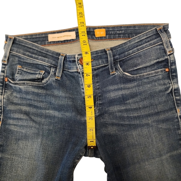 Pilcro and the Letterpress Mid-rise Serif Boyfriend Jeans 30 - Picture 8 of 13